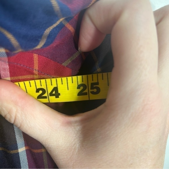 Brooks Brothers Regent Plaid Button Down Shirt Large Red Blue Men’s - Picture 6 of 8